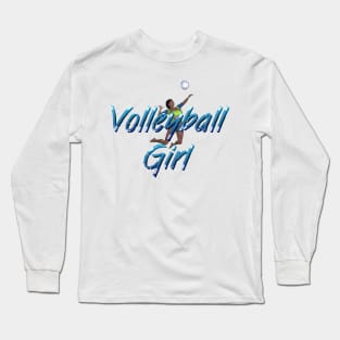 Volleyball Girl Long Sleeve T-Shirt